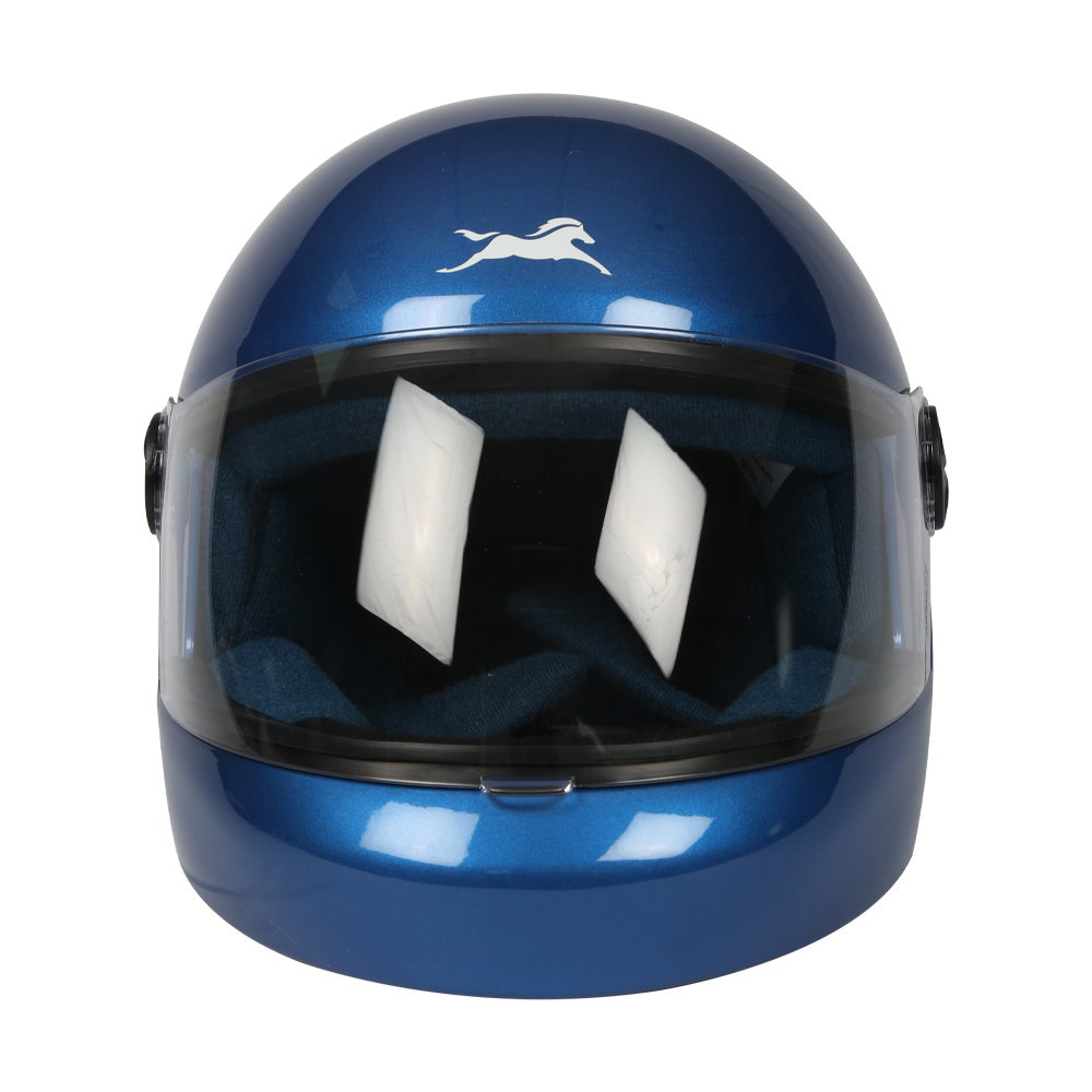 TVS Full Face Helmet Blue - Protection for Motorbike Riders